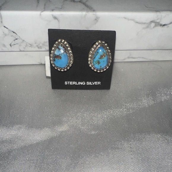 Jewelry - 925 Sterling Silver Golden Hill Stud Earrings